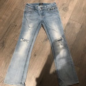 Express boot cut jeans